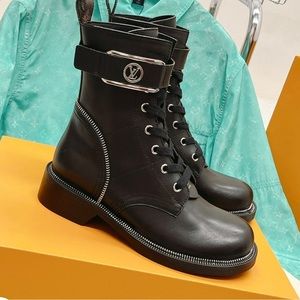 LV Territory Flat Ranger Boots.